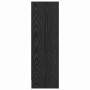Estantería Roble negro 80 x 24 x 76 cm Madera contrachapada