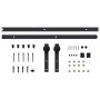 Puerta corredera con herrajes madera maciza de pino 80x210 cm de vidaXL, Puertas - Ref: Foro24-3202993, Precio: 182,24 €, Des...