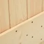 Puerta corredera con herrajes madera maciza de pino 90x210 cm de vidaXL, Puertas - Ref: Foro24-3202995, Precio: 184,62 €, Des...