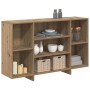 Vitrina Roble artisan 120 x 30 x 75 cm Madera contrachapada