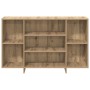 Vitrina Roble artisan 120 x 30 x 75 cm Madera contrachapada