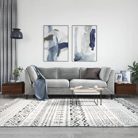 Couchtische 2 Stück, Holzwerkstoff, braune Eiche, 50 x 46 x 35 cm von vidaXL, Couchtisch - Ref: Foro24-830875, Preis: 55,28 €...