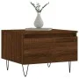 Coffee tables 2 pcs engineered wood brown oak 50x46x35cm by vidaXL, Coffee table - Ref: Foro24-830875, Price: 54,80 €, Discou...