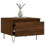 Coffee tables 2 pcs engineered wood brown oak 50x46x35cm by vidaXL, Coffee table - Ref: Foro24-830875, Price: 54,80 €, Discou...