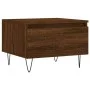 Coffee tables 2 pcs engineered wood brown oak 50x46x35cm by vidaXL, Coffee table - Ref: Foro24-830875, Price: 54,80 €, Discou...