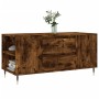Couchtisch aus geräuchertem Eichenholzwerkstoff, 102 x 44,5 x 50 cm von vidaXL, Couchtisch - Ref: Foro24-830993, Preis: 76,46...