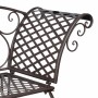 Gartenliegebank aus gealtertem braunem Stahl, 128 cm von vidaXL, Gartenbänke - Ref: Foro24-40717, Preis: 131,19 €, Rabatt: %