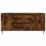 Couchtisch aus geräuchertem Eichenholzwerkstoff, 102 x 44,5 x 50 cm von vidaXL, Couchtisch - Ref: Foro24-830993, Preis: 75,58...