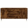 Couchtisch aus geräuchertem Eichenholzwerkstoff, 102 x 44,5 x 50 cm von vidaXL, Couchtisch - Ref: Foro24-830993, Preis: 76,46...