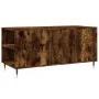 Smoked oak engineered wood coffee table 102x44.5x50 cm by vidaXL, Coffee table - Ref: Foro24-830993, Price: 75,58 €, Discount: %
