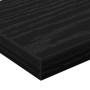 Tablero de Estantería 4 pcs Negro 60 x 10 x 1.5 cm