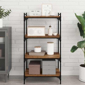 Tablero de Estantería 4 pcs Marrón 60 x 40 x 1.5 cm en Librerías y estanterías | Comprar online en Foro24