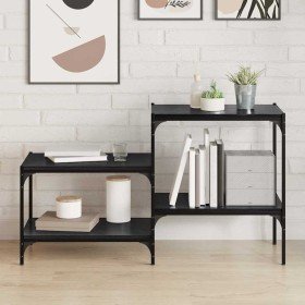 Tablero de Estantería 4 pcs Negro 60 x 40 x 1.5 cm en Librerías y estanterías | Comprar online en Foro24