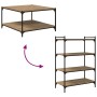 Tablero de Estantería 4 pcs Marrón 80 x 40 x 1.5 cm