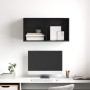 Armario de TV Roble negro 37 x 37 x 72 cm Madera contrachapada