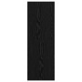 Armario de TV Roble negro 37 x 37 x 107 cm Madera contrachapada