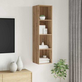 Conjunto de mueble de TV Roble artesanal 37 x 37 x 142,5 cm en Muebles TV | Comprar online en Foro24