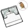 Trampa para pájaros acero verde 34x32 cm de vidaXL, Trampas para control de plagas - Ref: Foro24-155268, Precio: 20,22 €, Des...
