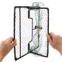 Green steel bird trap 34x32 cm by vidaXL, Pest control traps - Ref: Foro24-155268, Price: 17,99 €, Discount: %
