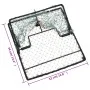 Trampa para pájaros acero verde 34x32 cm de vidaXL, Trampas para control de plagas - Ref: Foro24-155268, Precio: 20,22 €, Des...