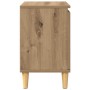 Armario de Noche Roble artisan 40 x 30 x 50 cm