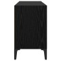 Gabinete de TV Negro 69.5 x 30 x 50 cm Madera contrachapada