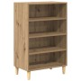 Vitrina Roble artisan 57 x 35 x 89.5 cm Madera contrachapada