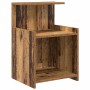 Armario de Noche 2 pcs Madera vieja 40 x 35 x 60 cm
