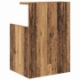 Armario de Noche 2 pcs Madera vieja 40 x 35 x 60 cm