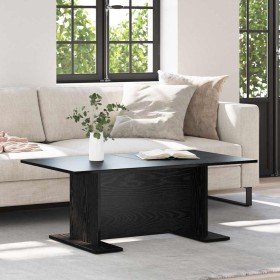 Mesa de Café Roble negro 103.5 x 60 x 40 cm en Mesas de centro | Comprar online en Foro24