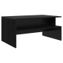 Mesa de Café Roble negro 90 x 55 x 42.5 cm Madera contrachapada