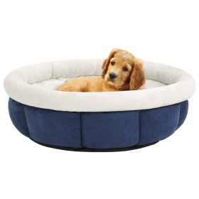 Cama para perros azul 70x70x26 cm