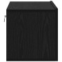 Gabinete de TV 2 pcs Negro 60 x 30 x 30 cm Madera contrachapada