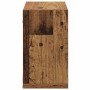 Estantes de pared 2 pcs Madera vieja 26 x 15 x 26 cm