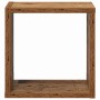 Estantes de pared 4 pcs Madera vieja 26 x 15 x 26 cm