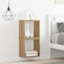 Estantes de pared 2 pcs Roble artisan 26 x 15 x 26 cm