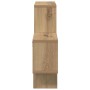 Estante de pared con estante Roble artisan 82 x 15 x 51 cm
