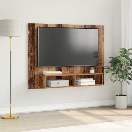 Mueble de TV de Pared Madera vieja 120 x 23.5 x 90 cm