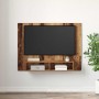 Mueble de TV de Pared Madera vieja 120 x 23.5 x 90 cm