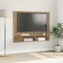 Mueble de TV de Pared Roble artisan 120 x 23.5 x 90 cm