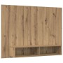 Mueble de TV de Pared Roble artisan 120 x 23.5 x 90 cm