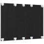 Mueble de TV de Pared Roble negro 120 x 23.5 x 90 cm