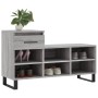 Sonoma gray plywood shoe cabinet 102x36x60 cm by vidaXL, Shoe racks and shoe organizers - Ref: Foro24-831378, Price: 68,66 €,...