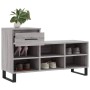 Sonoma gray plywood shoe cabinet 102x36x60 cm by vidaXL, Shoe racks and shoe organizers - Ref: Foro24-831378, Price: 68,66 €,...
