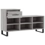 Sonoma gray plywood shoe cabinet 102x36x60 cm by vidaXL, Shoe racks and shoe organizers - Ref: Foro24-831378, Price: 68,66 €,...