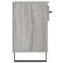 Mueble zapatero madera contrachapada gris Sonoma 102x36x60 cm de vidaXL, Zapateros y organizadores de calzado - Ref: Foro24-8...