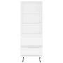 Tall white plywood sideboard 40x36x110 cm by vidaXL, Sideboards - Ref: Foro24-831508, Price: 63,60 €, Discount: %