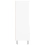 Hohes weißes Sperrholz-Sideboard 40x36x110 cm von vidaXL, Sideboards - Ref: Foro24-831508, Preis: 64,38 €, Rabatt: %