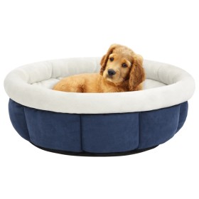 Cama para perros azul 59x59x24 cm