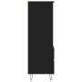 Aparador alto madera contrachapada negro 40x36x110 cm de vidaXL, Aparadores - Ref: Foro24-831509, Precio: 72,82 €, Descuento: %